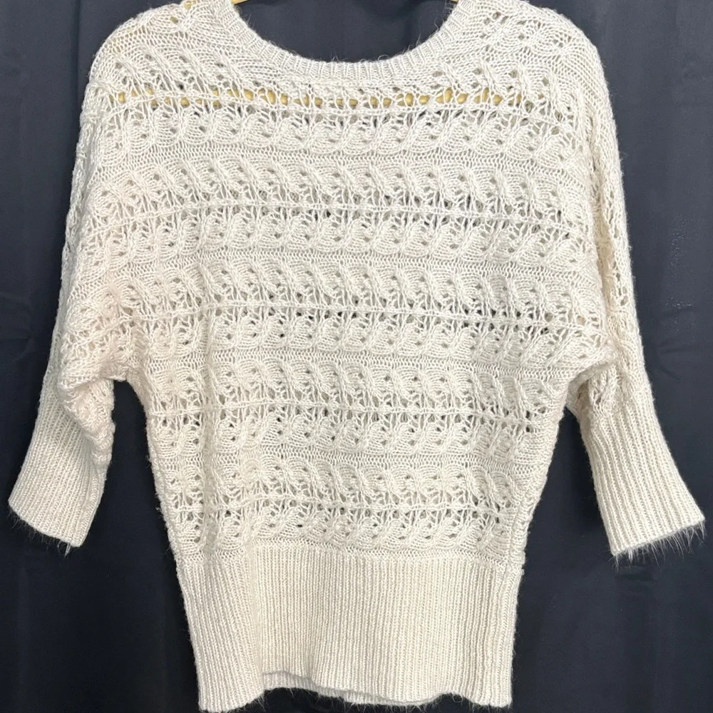 🖤Cato Cream Textured Knit Sweater🖤 - Picture 5 of 5